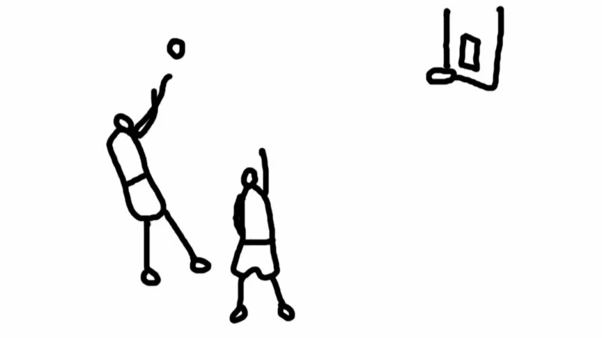 NBA球星篮球动画,大家猜猜他是谁